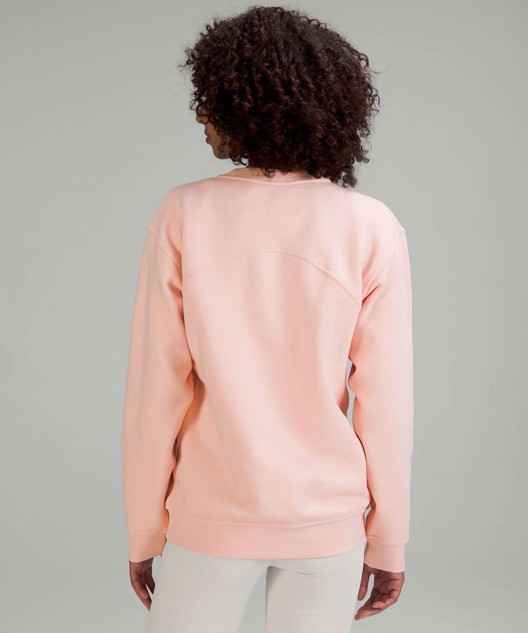 Lululemon All Yours Crew *Fleece - Pink Mist