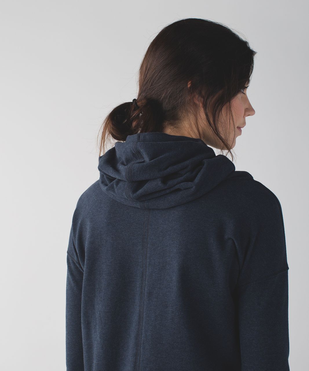 Lululemon Stress Less Hoodie - Heathered Naval Blue