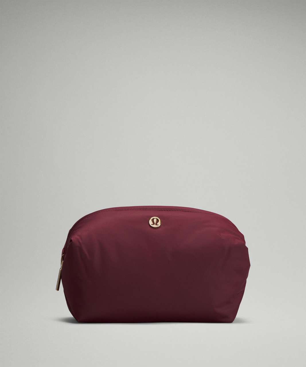 Lululemon Feeling Ready Pouch - Red Merlot / Gold