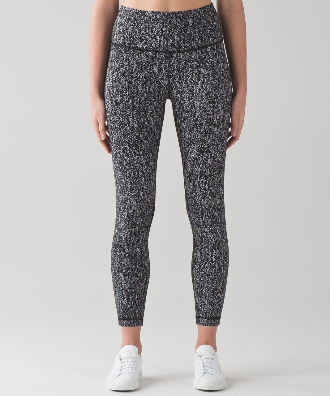 Lululemon High Times Pant Luon Suited Jacquard Black White size 2