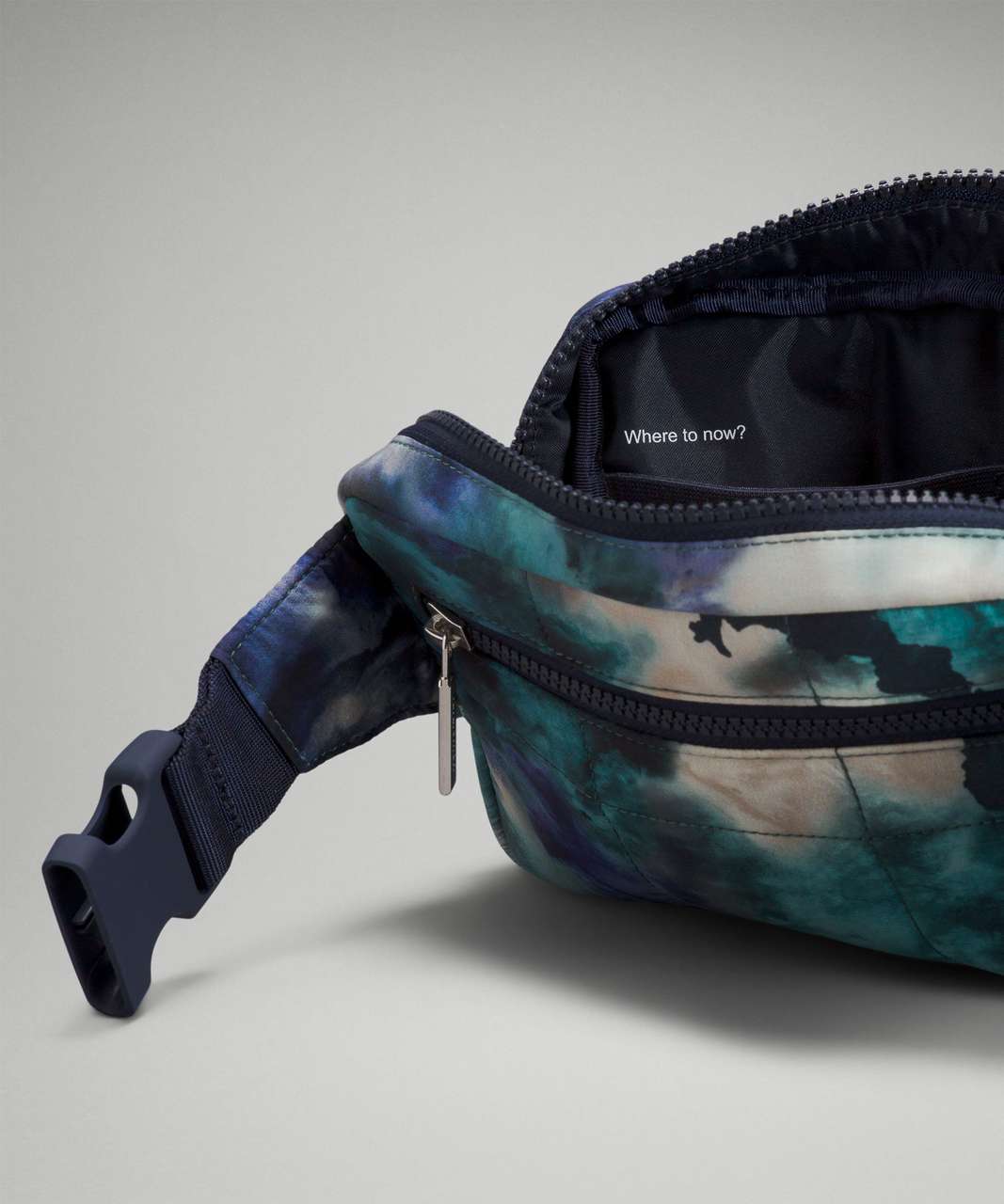 Lululemon Quilted Grid Belt Bag - Meteor Wash Print Multi