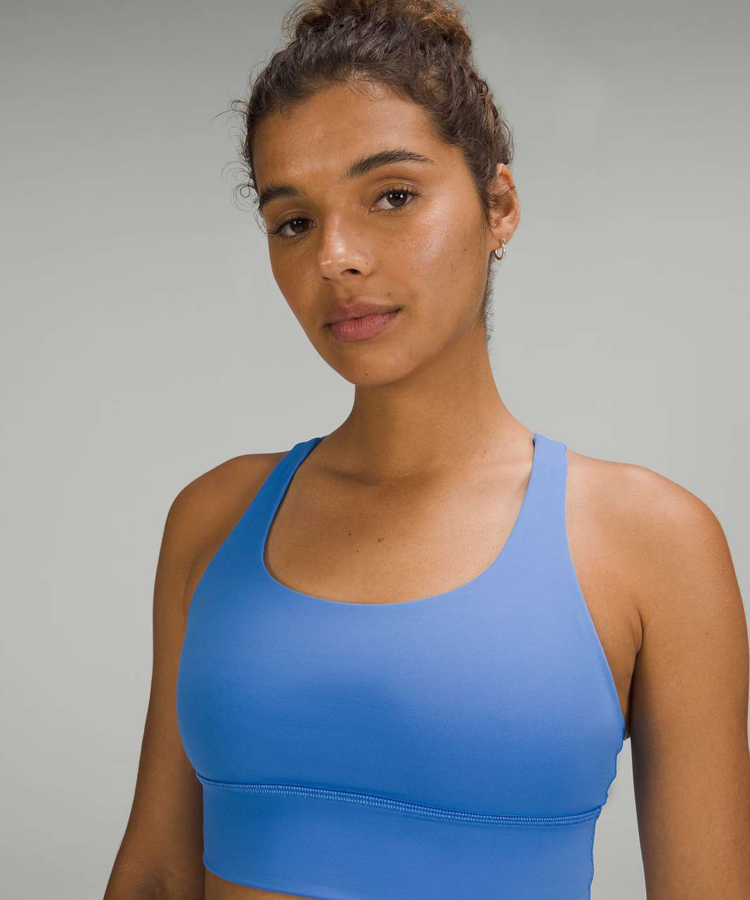 Aeropostale Sport High Support Racerback Sports Bra Size Medium in Navy