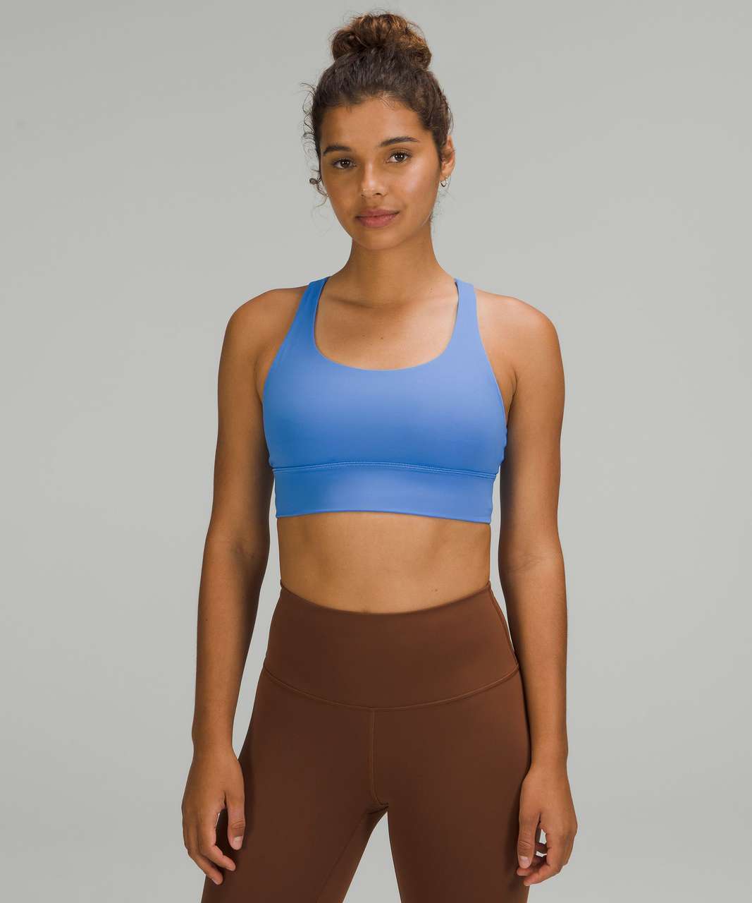 Lululemon athletica Energy High-Neck Longline Tough Bra *Medium Support,  B–D Cups, Women's Bras