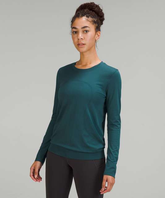 Swiftly Breathe Relaxed-Fit Long Sleeve Shirt