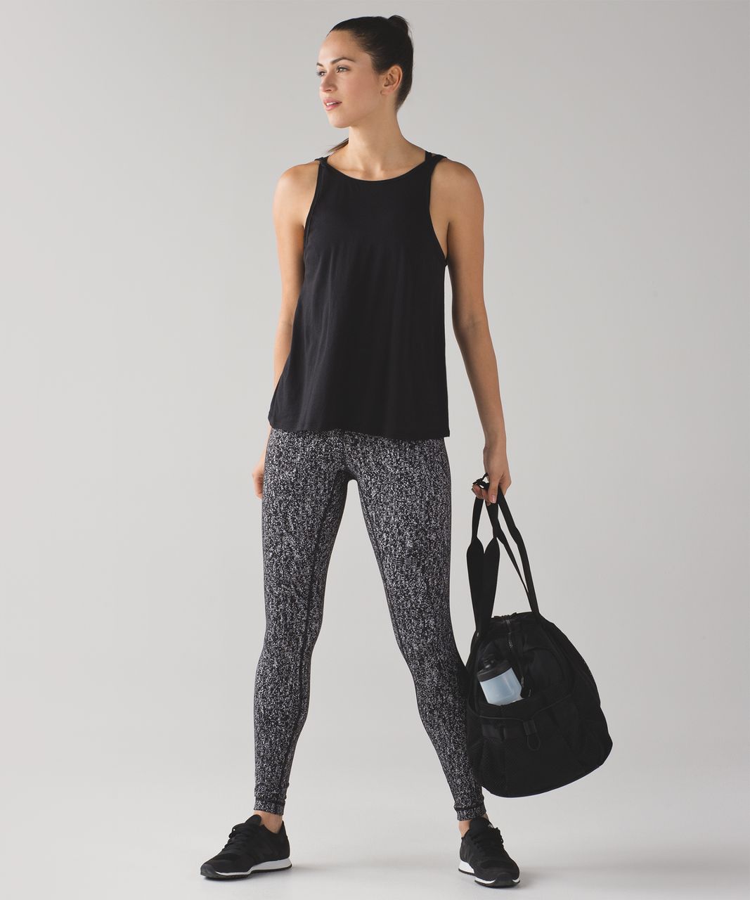 Lululemon Fit Physique Tight - Luon Suited Jacquard Black White / Black -  lulu fanatics