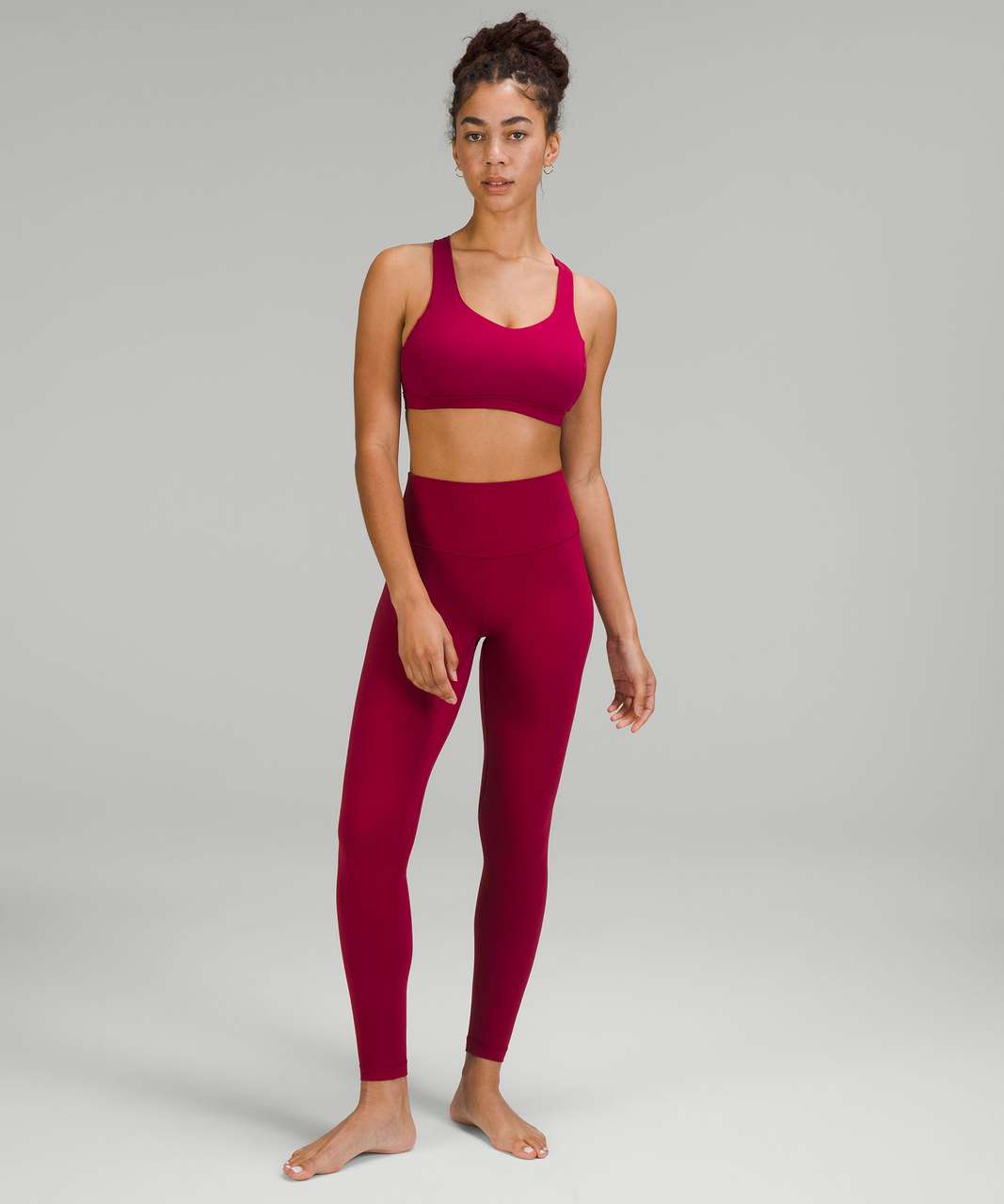 Lululemon Align High-Rise Pant 28 Red Merlot Leggings Women's