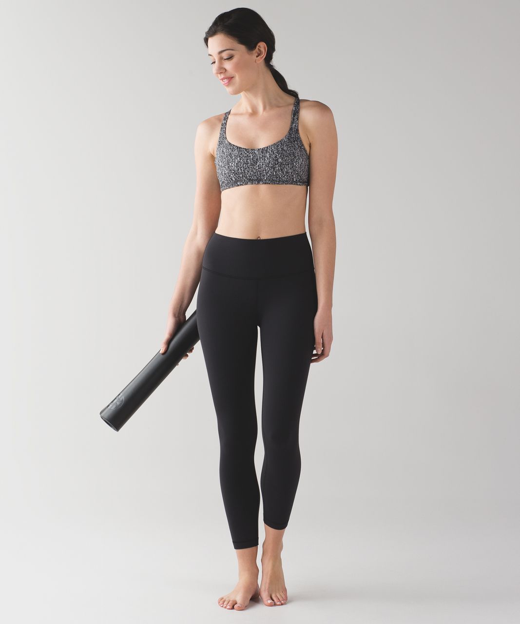 lululemon athletica, Intimates & Sleepwear, Lululemon Free To Be Zen Bra  Jacquard Blue Black