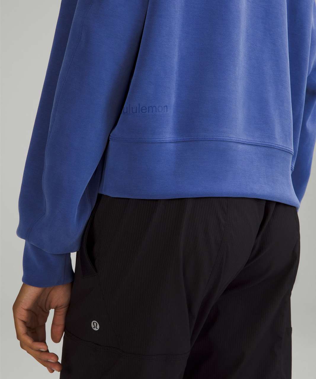 Lululemon Perfectly Oversized Cropped Crew *Softstreme - Psychic - lulu  fanatics