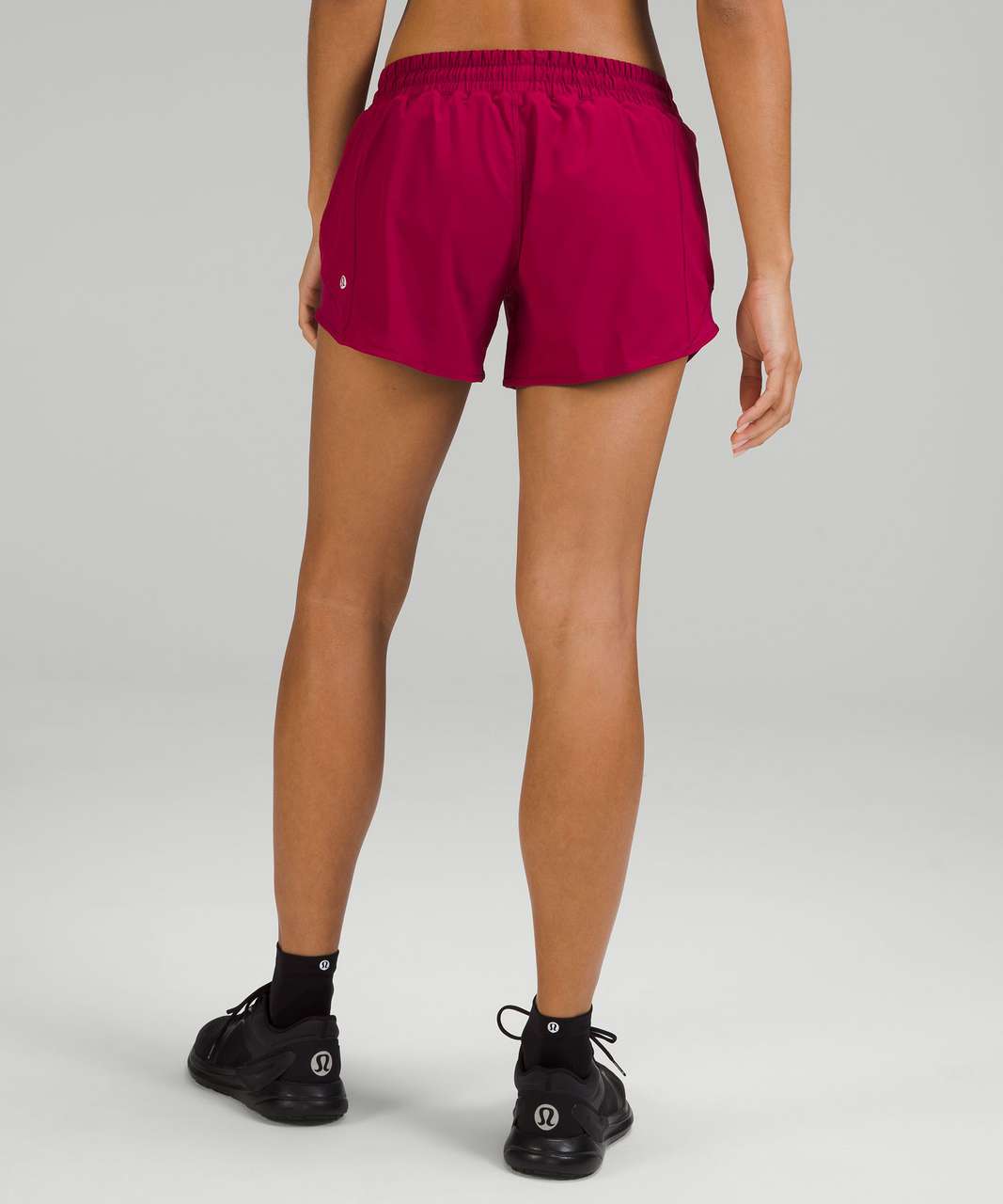 Lululemon Hotty Hot Low Rise Short 4 - Sonic Pink - lulu fanatics