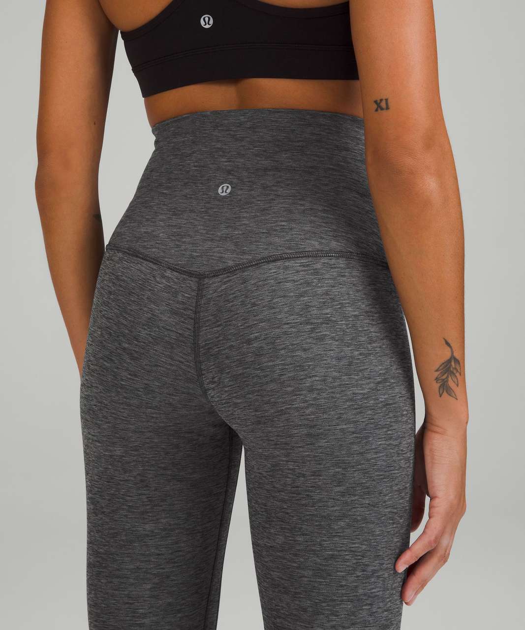 Lululemon Align Super-High-Rise Pant 28 - Diamond Dye Pitch Grey Graphite  Grey - lulu fanatics