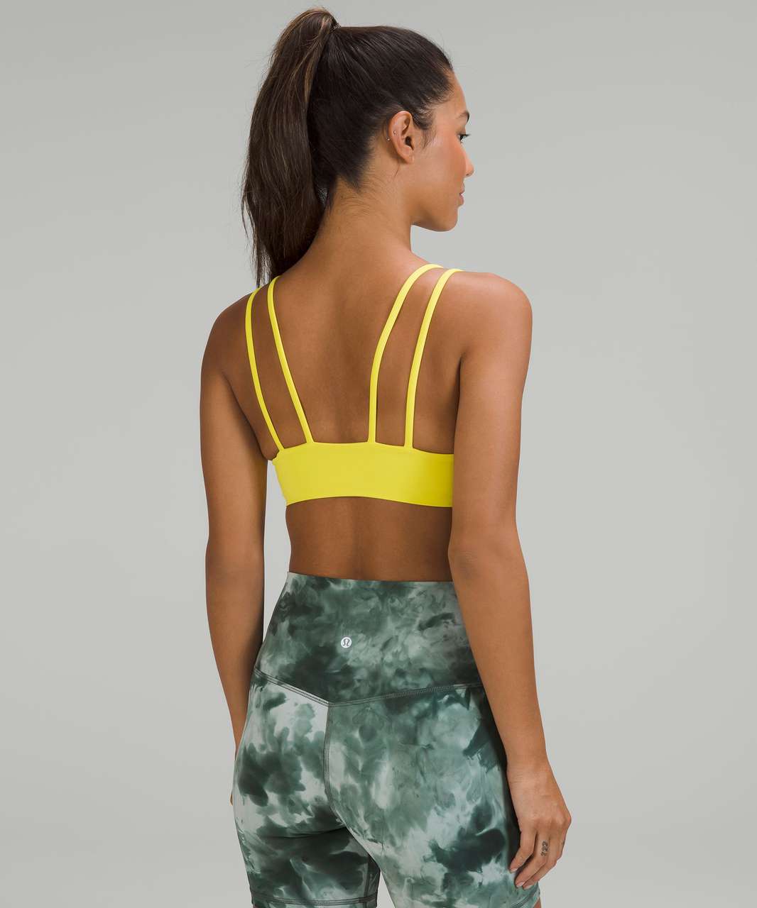 Lululemon Like a Cloud Bra *Light Support, B/C Cup - Sonic Yellow - lulu  fanatics