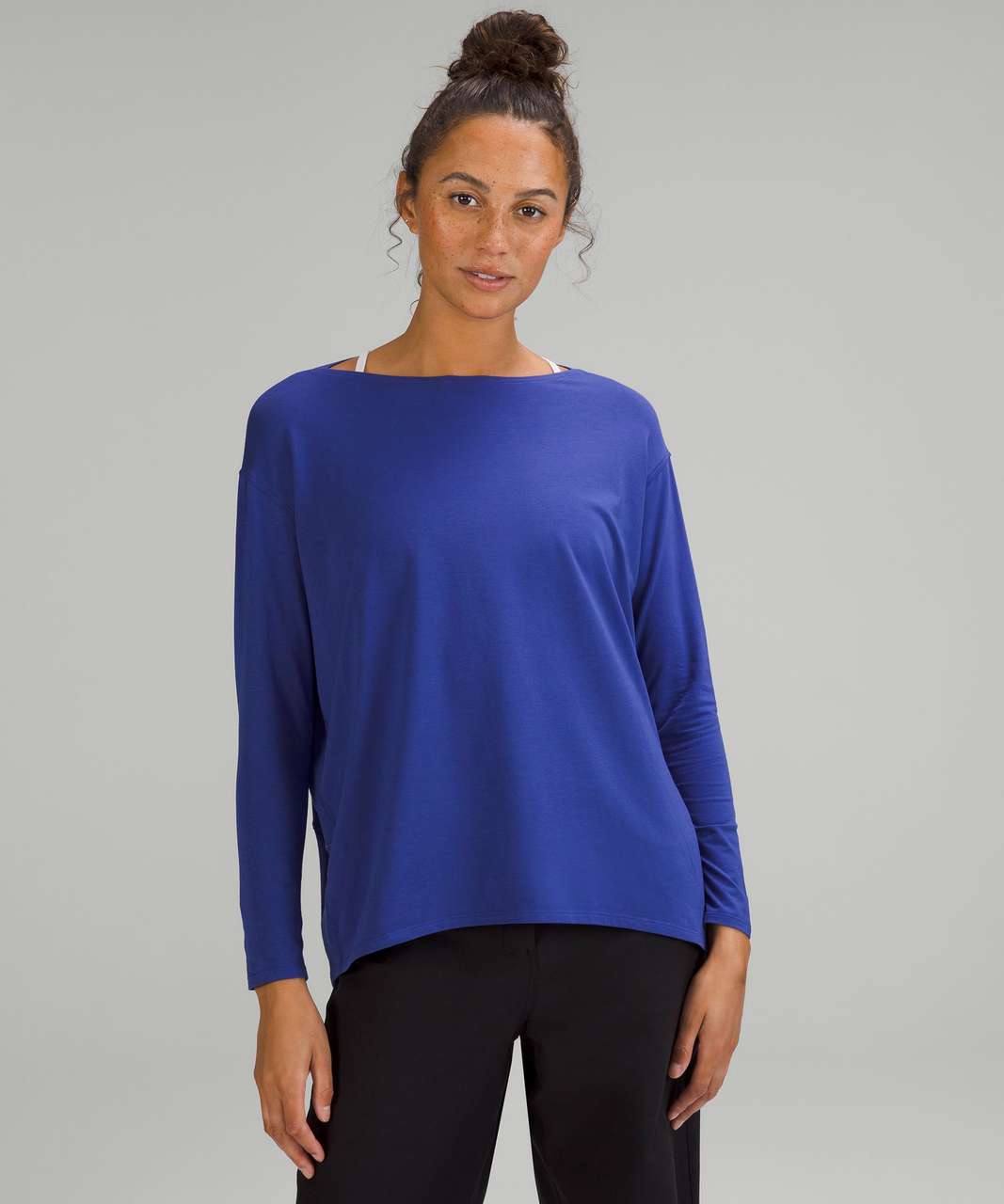 Lululemon Back in Action Long Sleeve Shirt - Psychic