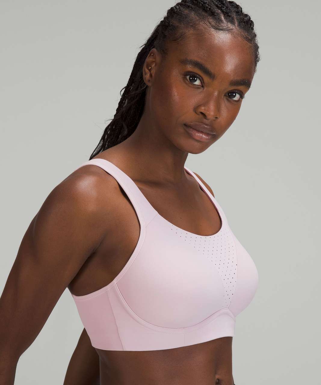 Lululemon Run Times Bra *High Support, B–G Cups - Pink Peony - lulu fanatics