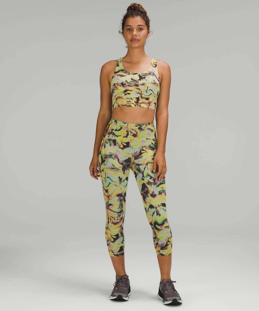 Swift Speed High-Rise Crop 21, Heritage 365 Camo Crispin Green Multi