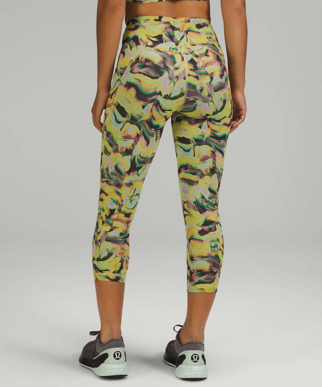 Lululemon Swift Speed High-Rise Crop 21 - Mood Enhancer Yellow