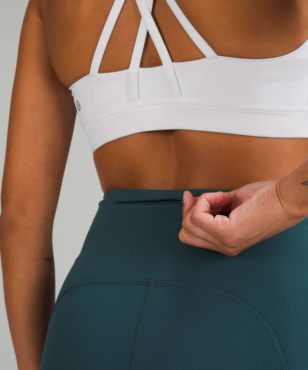 Lululemon Swift Speed High-Rise Crop 21" - Green Jasper