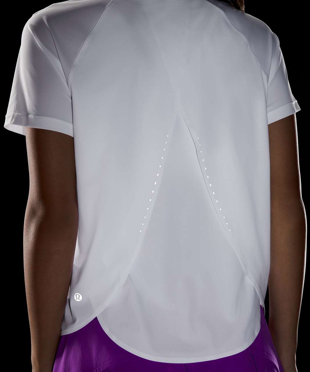 Lululemon UV Protection Running Short Sleeve Shirt - White