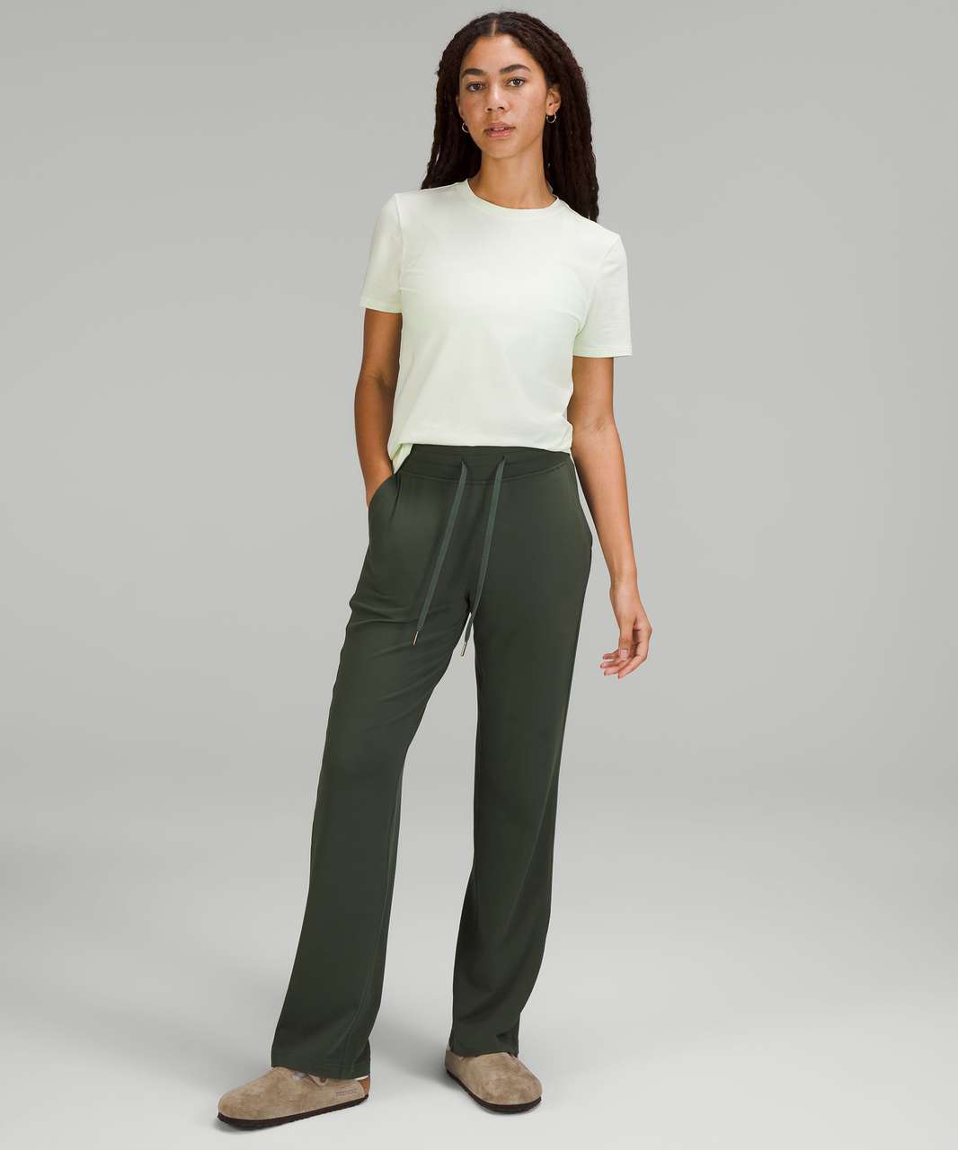 Lululemon Ready to Rulu Straight-Leg High-Rise Pant - Smoked Spruce