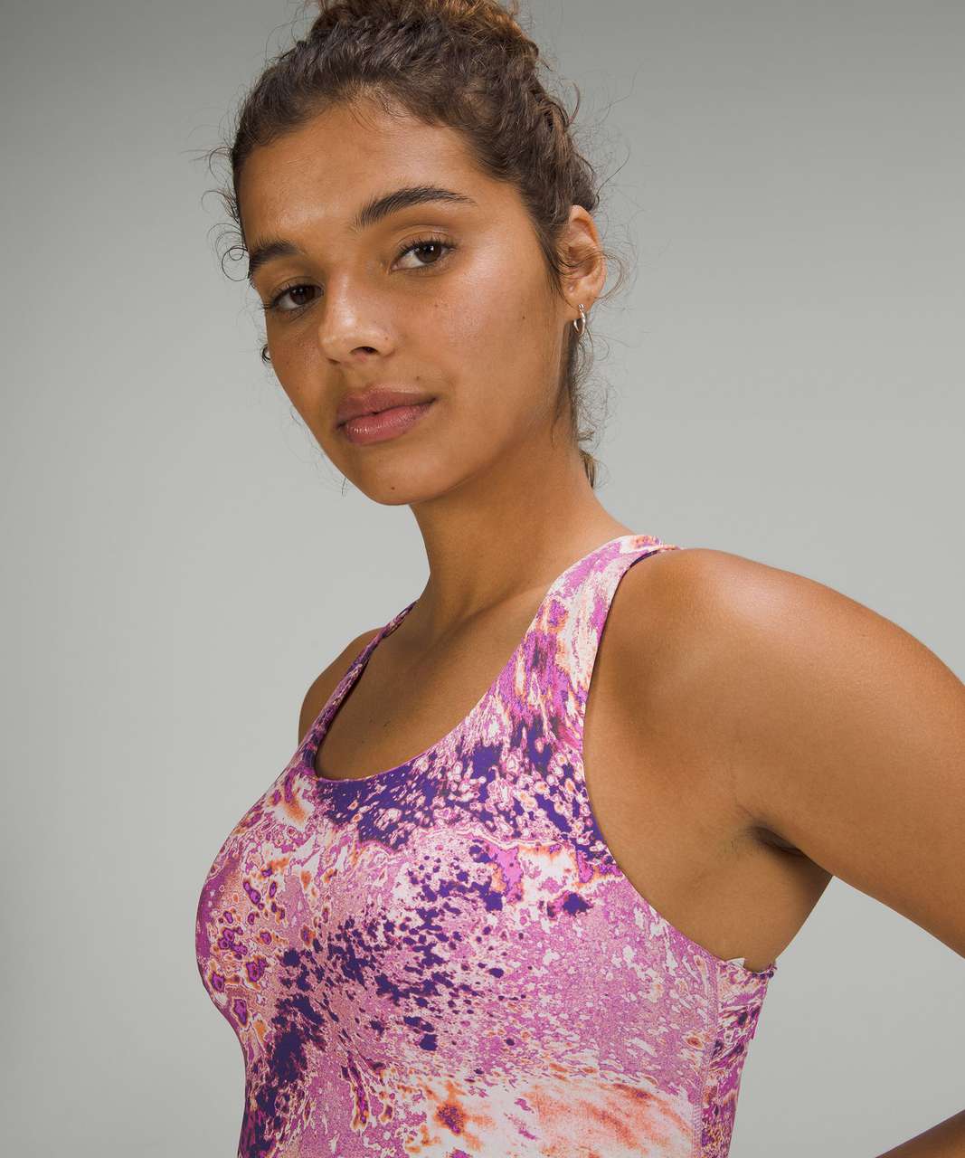 Lululemon Limited Edition Stash It Bra *Medium Support, B/C Cups - Anticipation Pink Multi