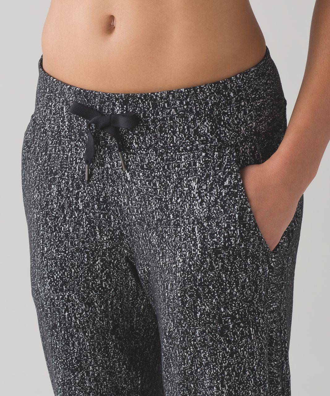 Lululemon Ready to Rulu Jogger Crop Speckle Spritz Jacquard Rhino Grey  Silver 4