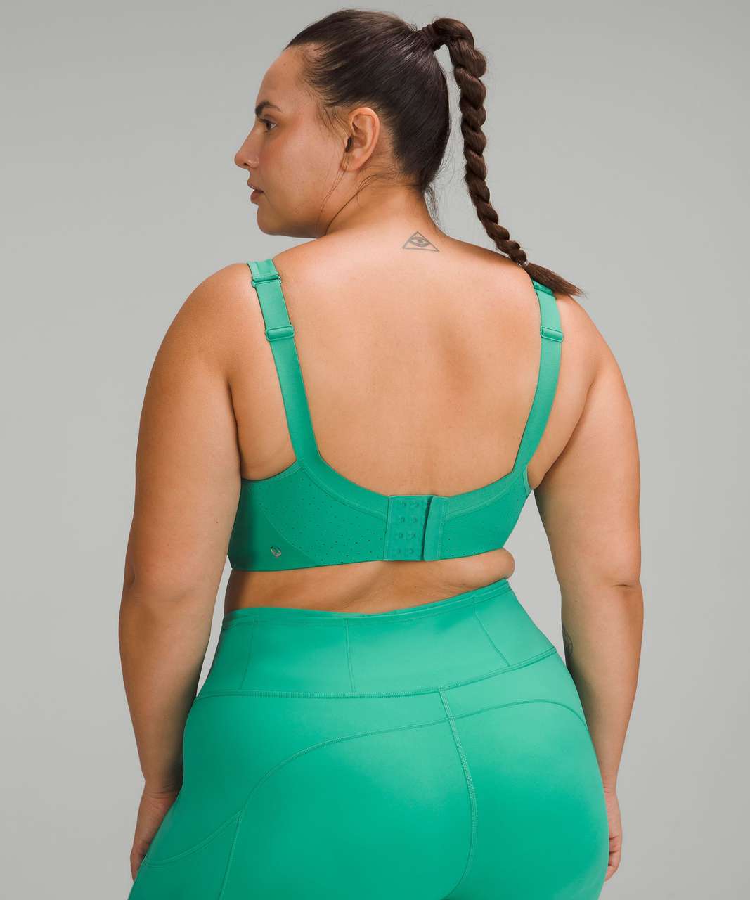 Lululemon Limited Edition Run Times Bra *High Support, B–E Cups - Maldives Green