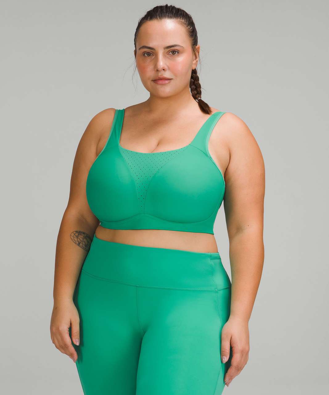 Lululemon Limited Edition Run Times Bra *High Support, B–E Cups - Maldives Green