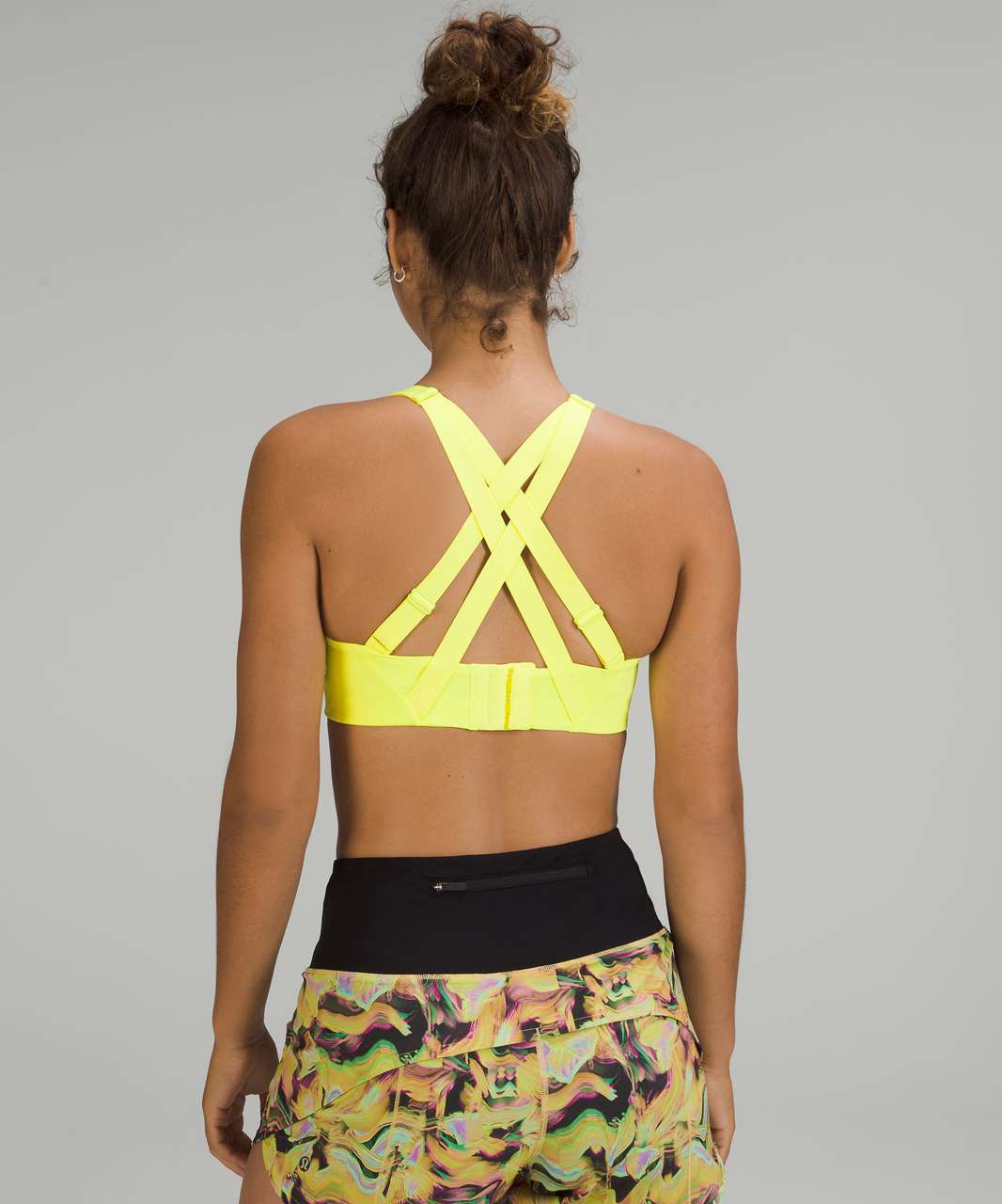 Lululemon Limited Edition lululemon Energy Bra *High Support, B–DDD Cups - Electric Lemon