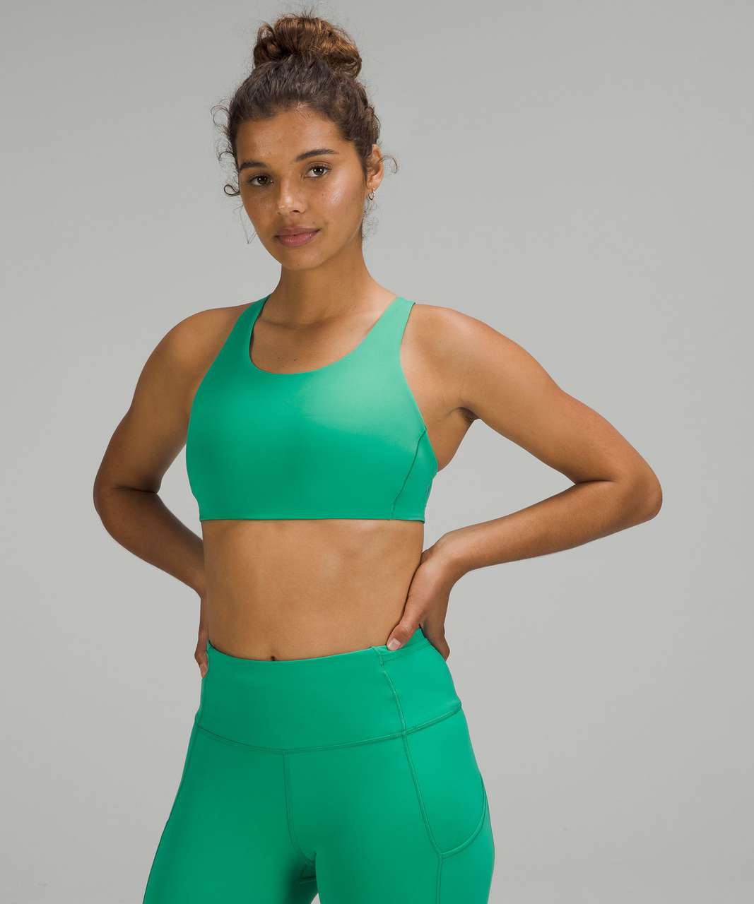 Lululemon Energy Bra *High Support, B–DDD Cups - Pistachio - lulu