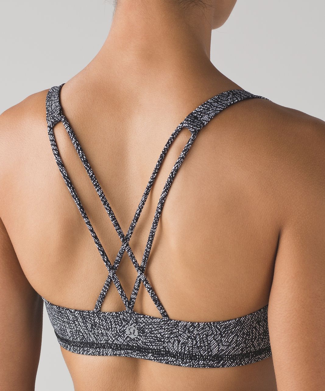 Lululemon Free To Be Bra - Line Up White Black (First Release)
