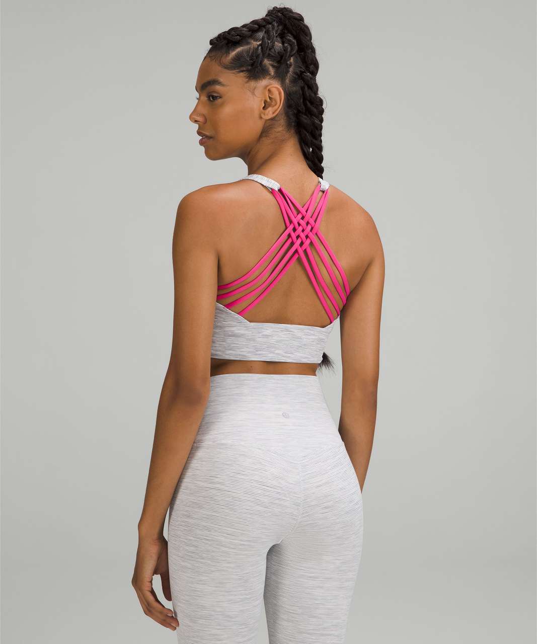 Lululemon Free to Be Bra - Wild *Light Support, A/B Cup - Sonic Pink - lulu  fanatics