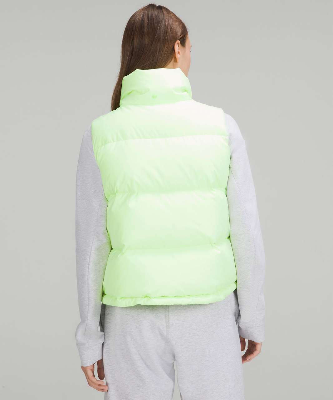 Lululemon Wunder Puff Cropped Vest - Faded Zap