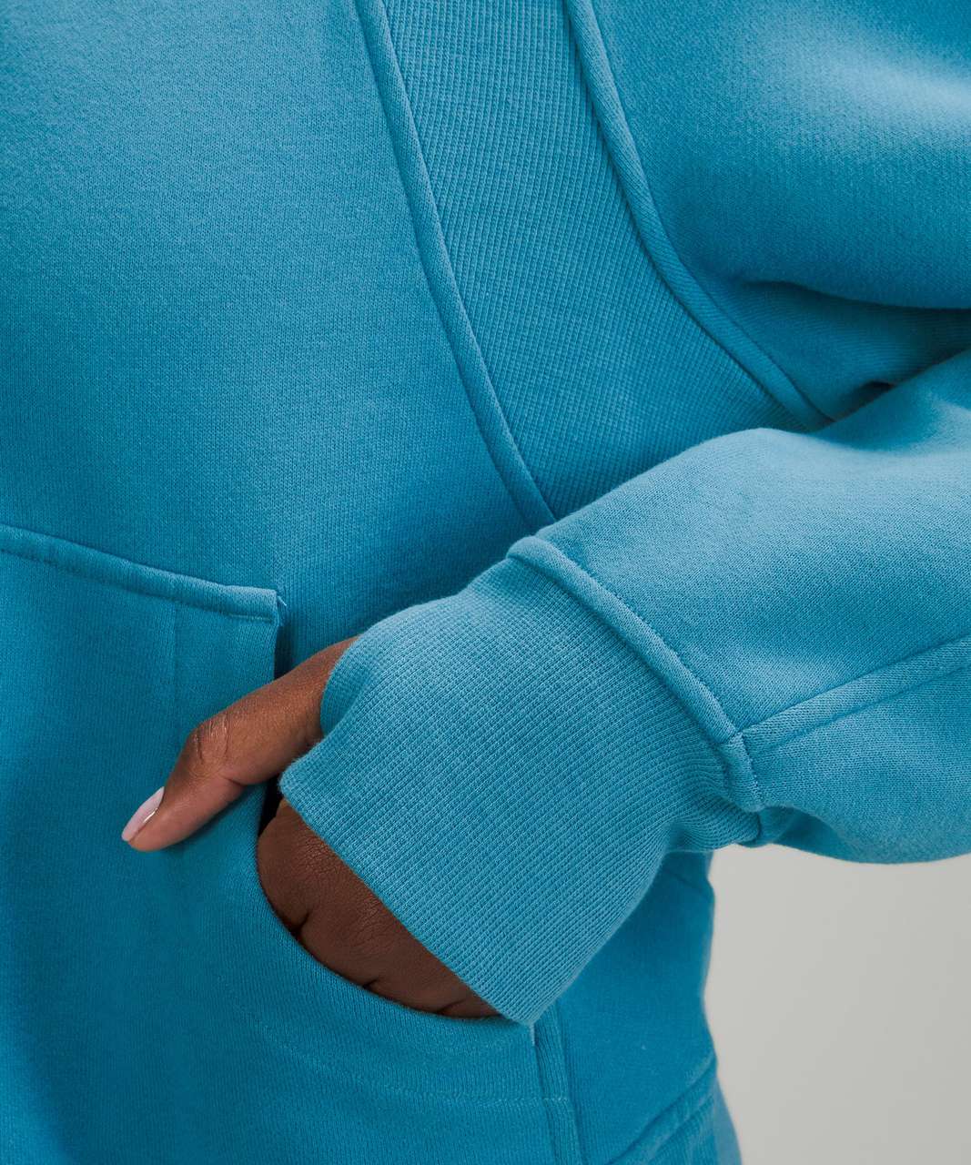 Lululemon Scuba Oversized Funnel Neck Half Zip - Oceanic