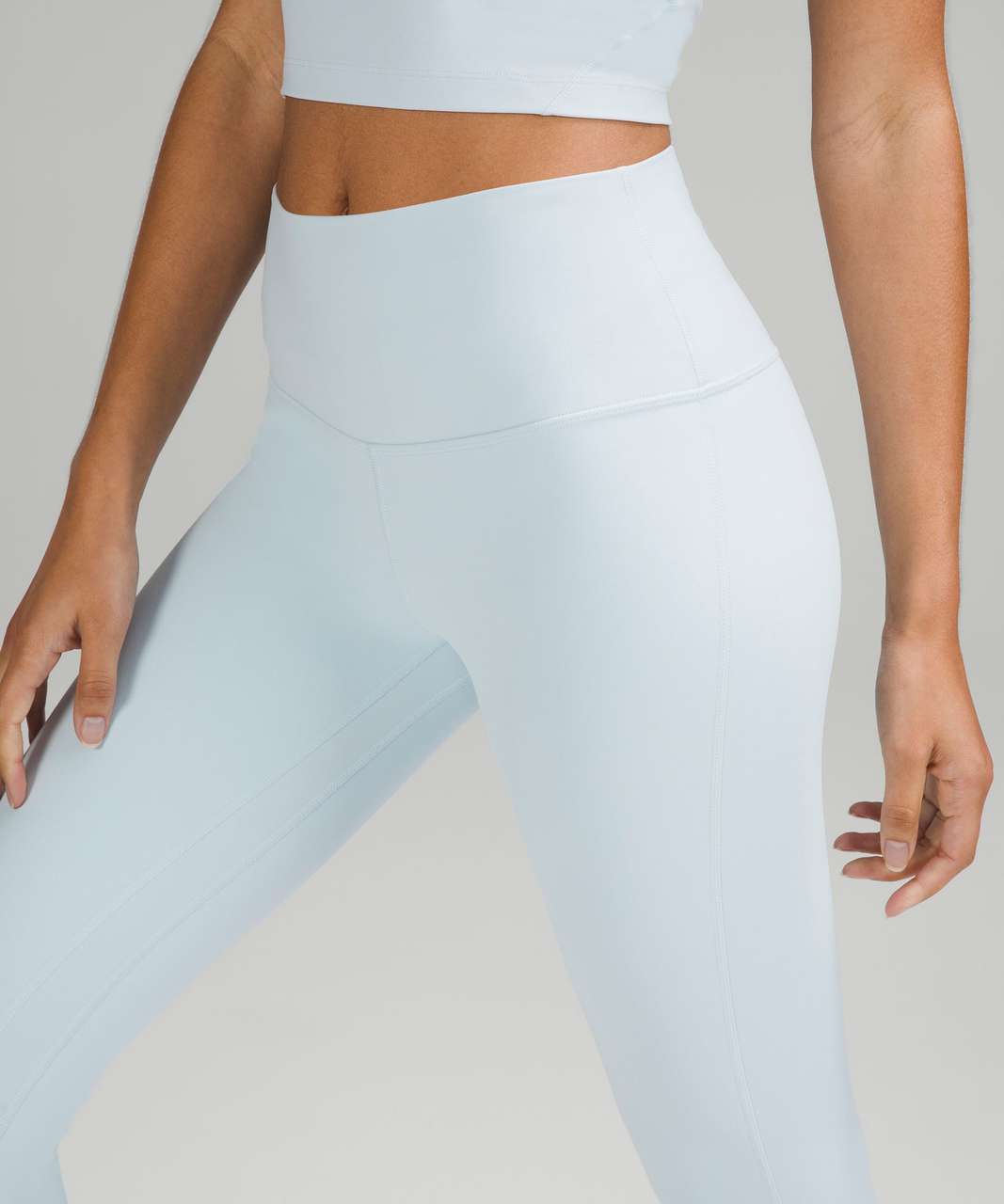 Lululemon Align High-Rise Crop 23 - Powder Blue - lulu fanatics