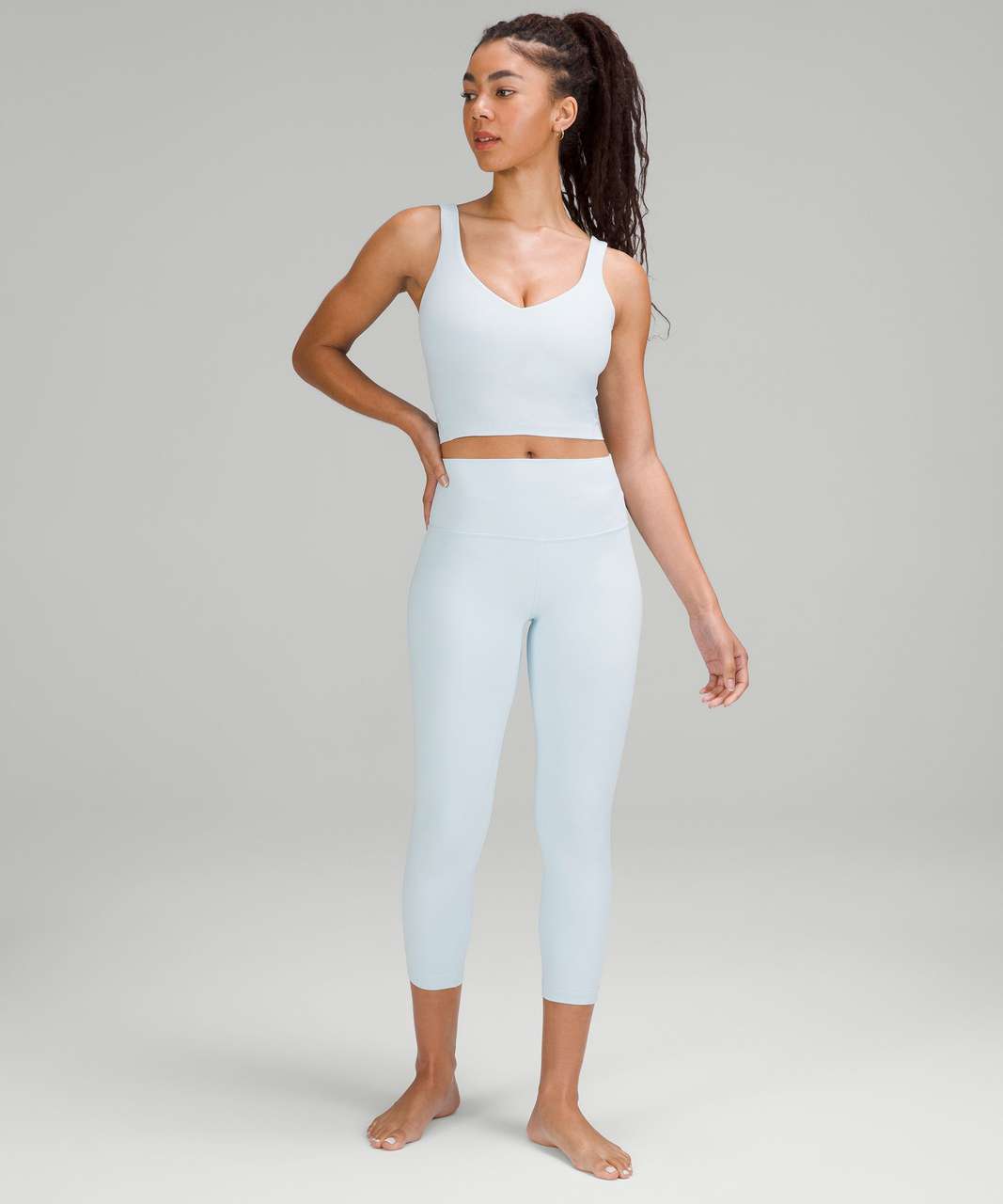 Lululemon Align High-Rise Crop 23" - Powder Blue