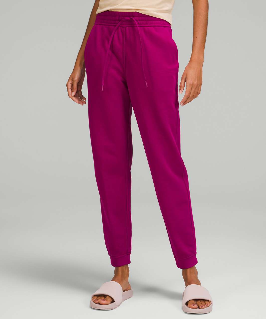 Lululemon Loungeful Straight Leg Pant - Magenta Purple - lulu fanatics