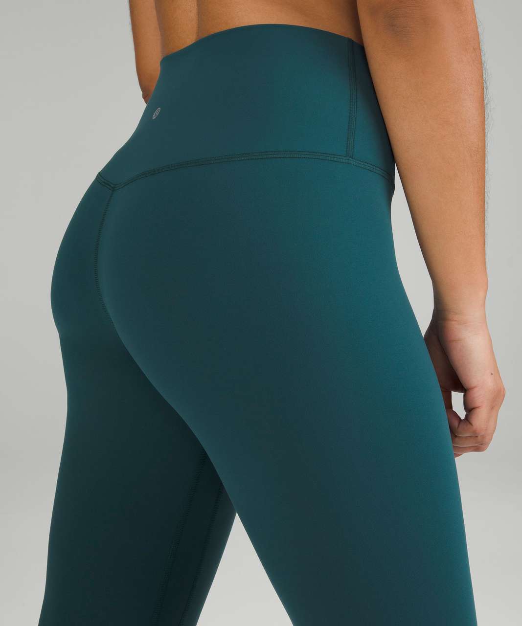 Lululemon Align High-Rise Crop 21" - Green Jasper