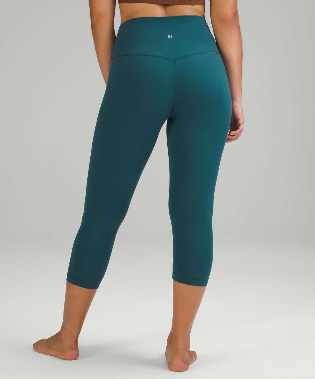 Lululemon Align High-Rise Crop 21" - Green Jasper