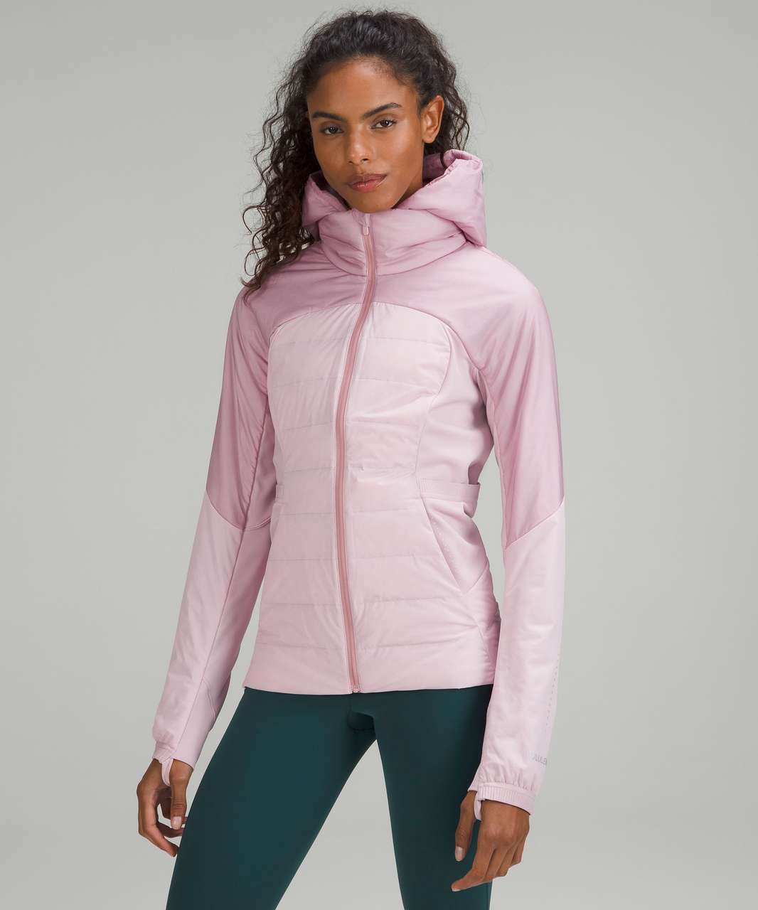 Lululemon Down for It All Jacket - Pink Peony - lulu fanatics