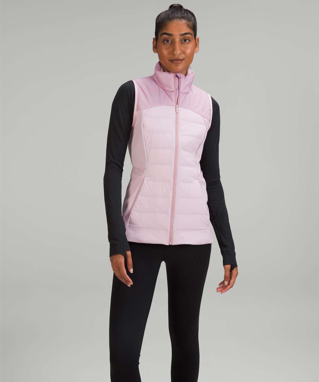 NEW LULULEMON Down For It All Goose Down Vest 6 8 12 Porcelain Pink