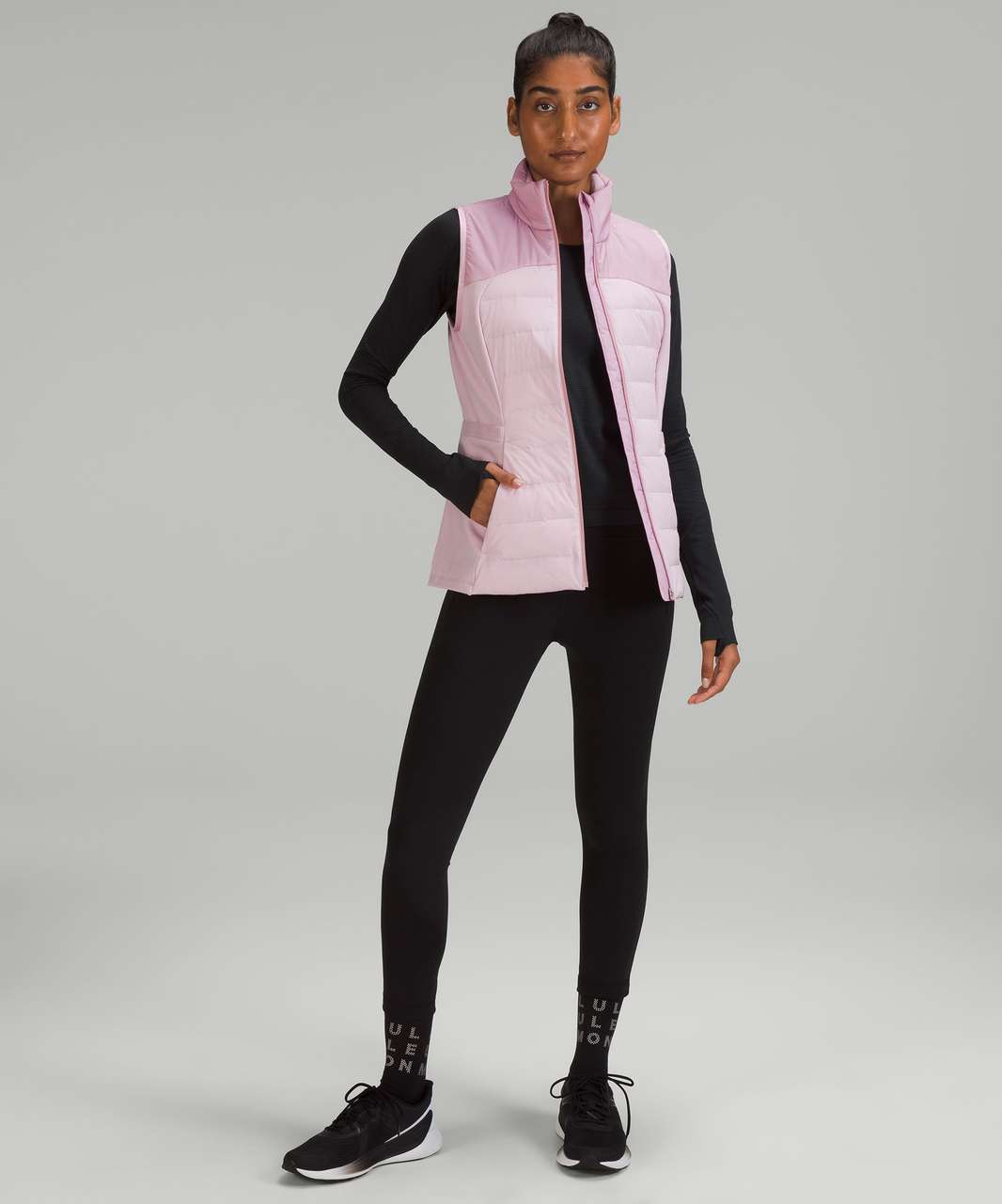 Lululemon Down For It All Vest - Pink Peony