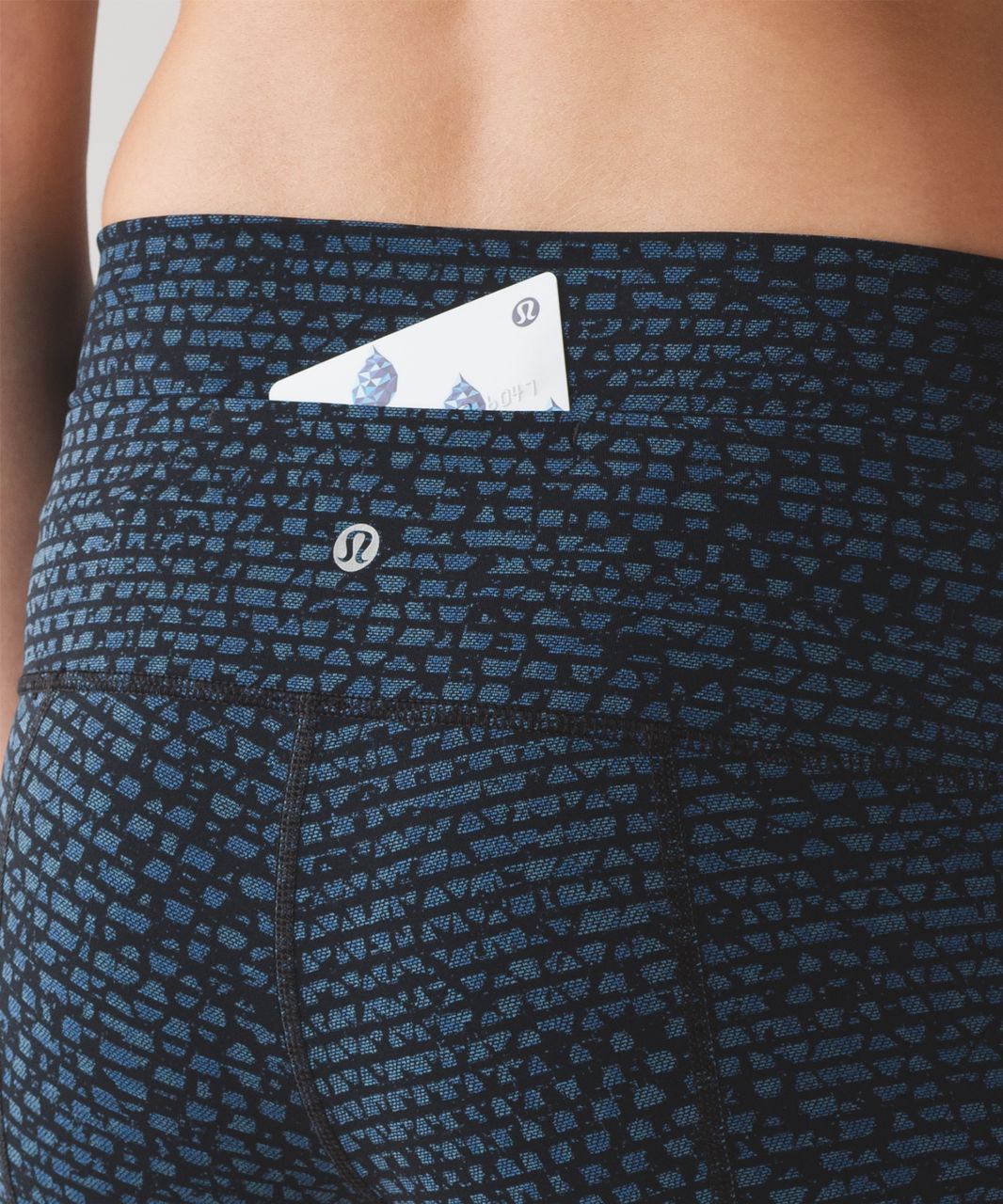 Lululemon Wunder Short 2" (Full-On Luxtreme) - Shatter Weave Desert Teal Alberta Lake