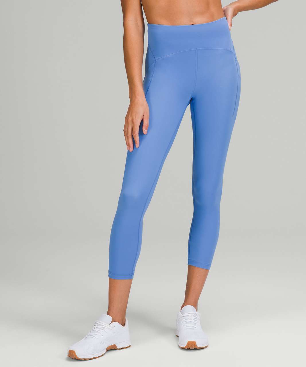 Lululemon Power Thru High-Rise Crop 23" - Blue Nile