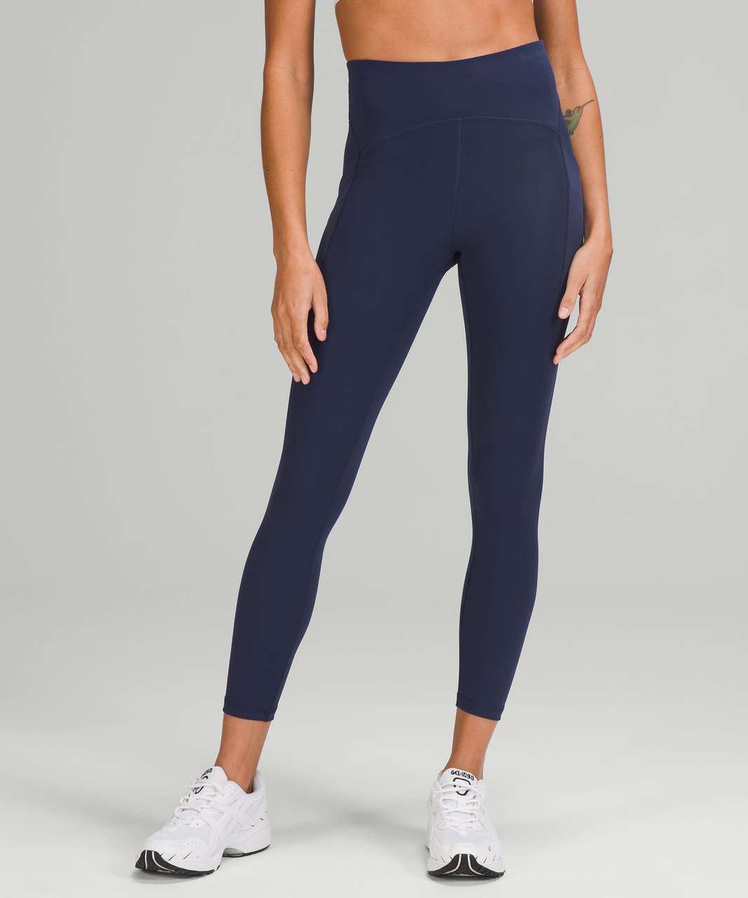 Lululemon Power Thru High-Rise Tight 25" - Night Sea