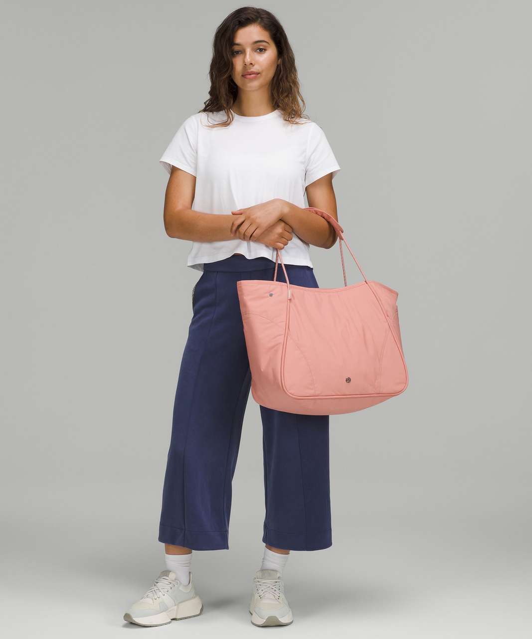 Lululemon Snap Large Tote Bag 28L - Pink Pastel