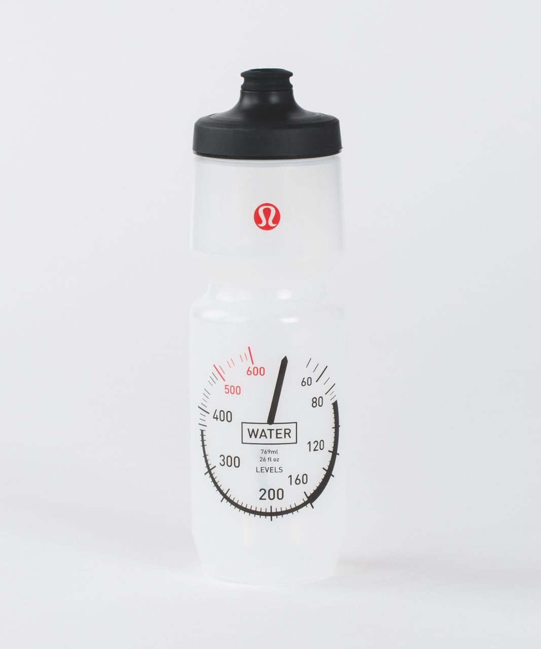 Lululemon Purist Cycling Waterbottle - Water Levels Black Prince Red