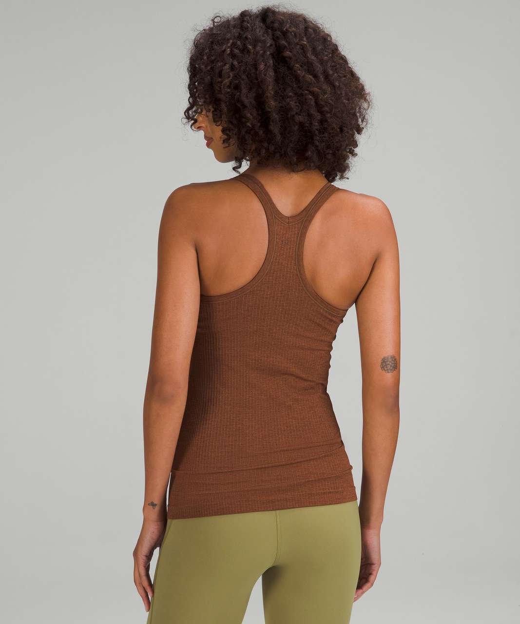 Lululemon Ebb to Street Tank Top - Roasted Brown