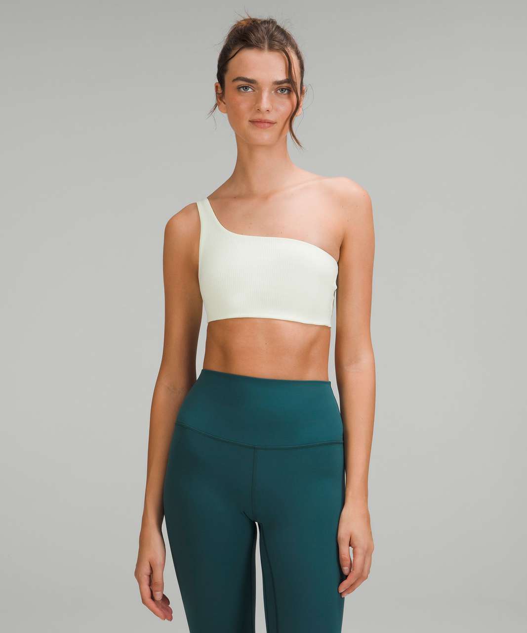 lululemon lululemon Ribbed Nulu Asymmetrical Yoga Bra *Light