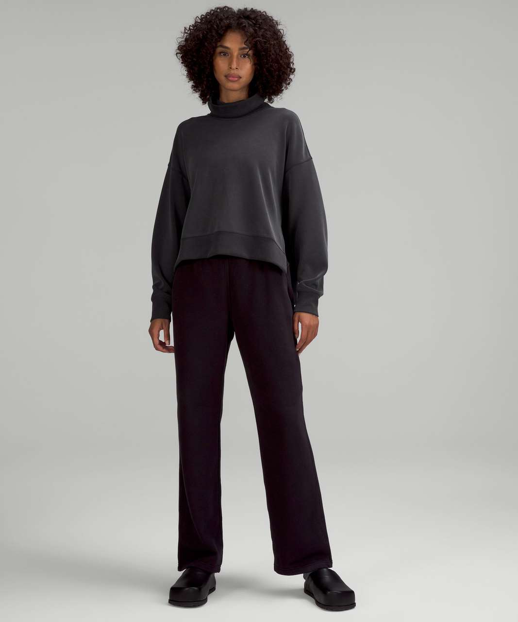 Lululemon Softstreme Turtleneck Pullover - Black