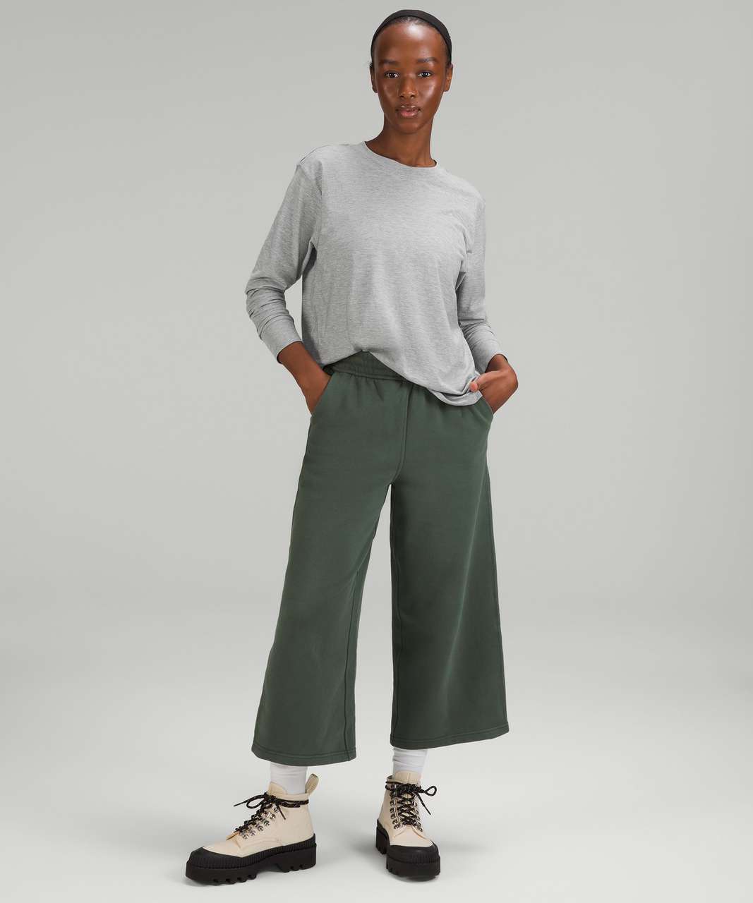 Lululemon Loungeful Straight Leg Pant - Black - lulu fanatics