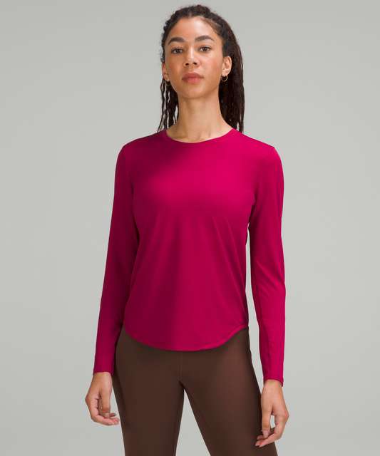 - High-Neck Multi Sleeve lulu and Long Lululemon Shirt Training Lilac - Transverse Running fanatics